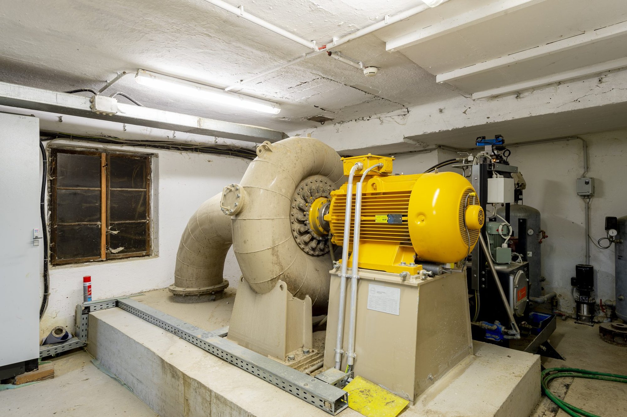 Wasserturbine bei Ortner Holz