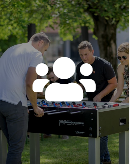 Mitarbeiter Tischfußball