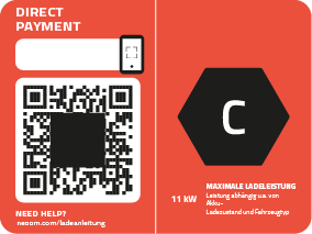 QR-Sticker-Ladeanleitung