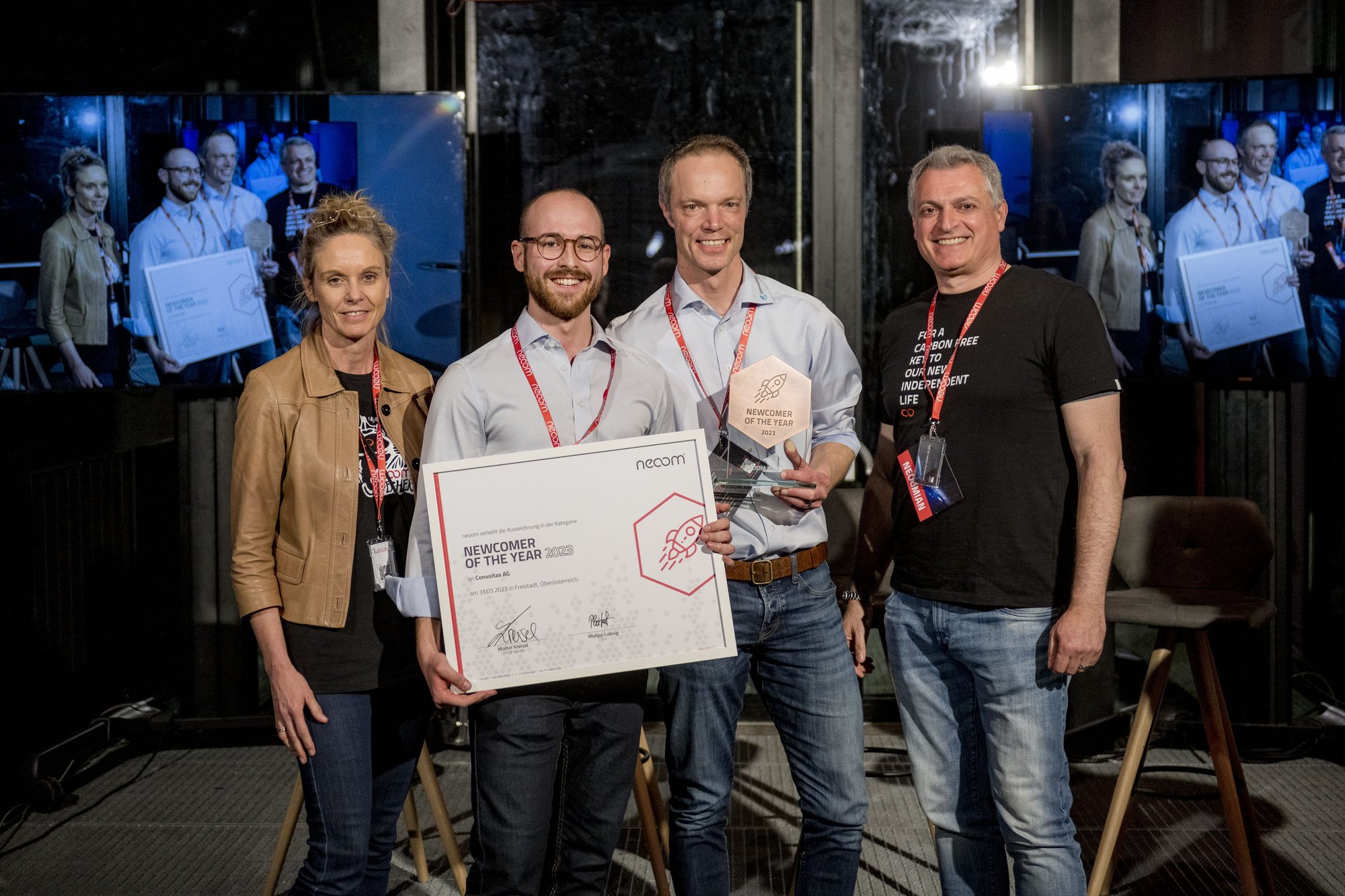 neoom Award Newcomer of the Year Convoltas AG